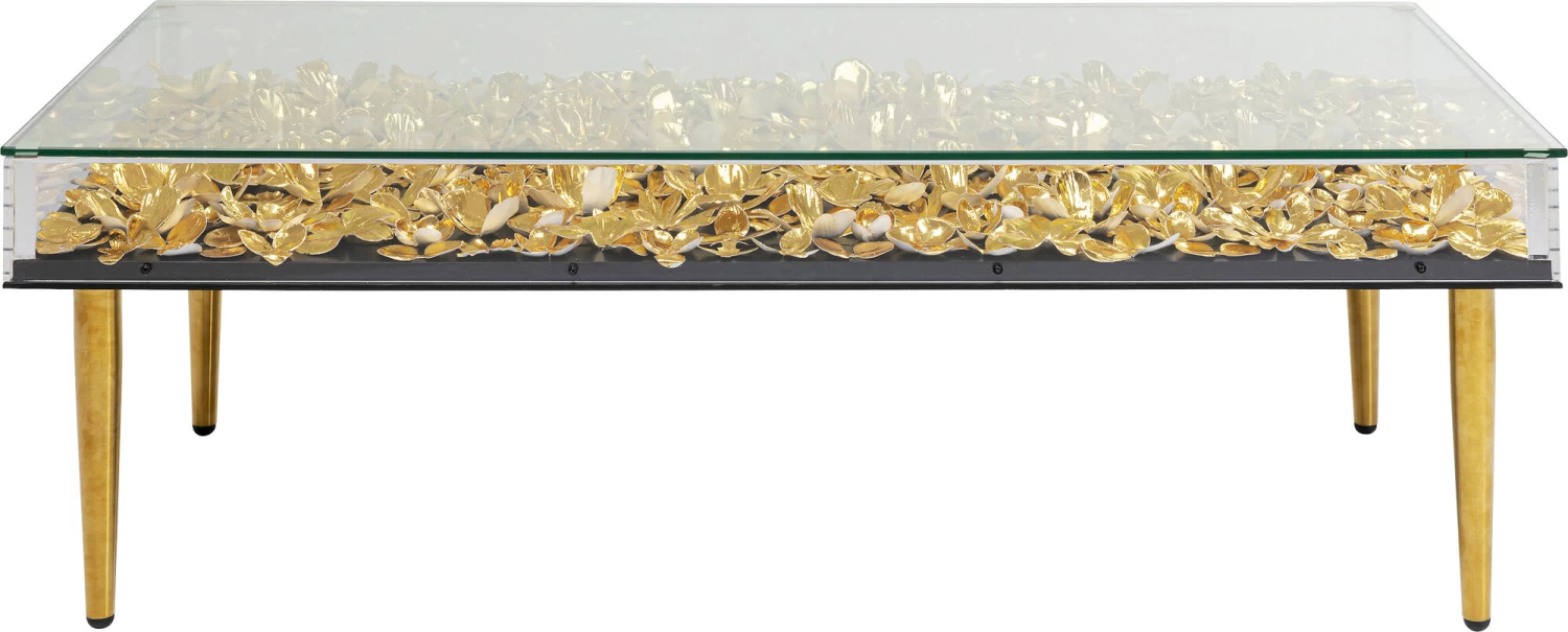Couchtisch Gold Flowers 120x60 – Bild 12