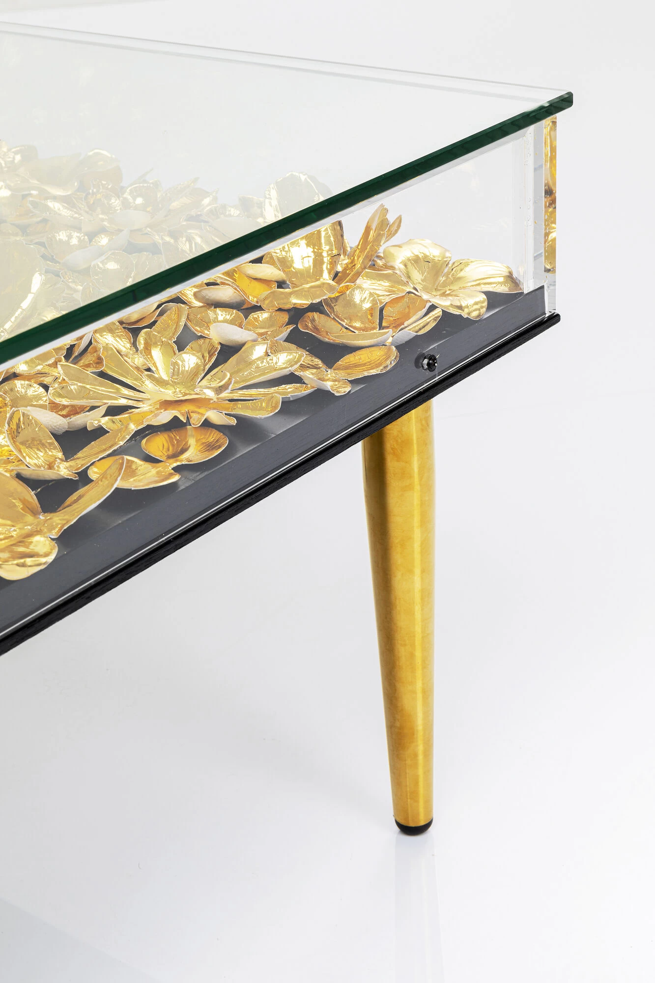 Couchtisch Gold Flowers 120x60 – Bild 11