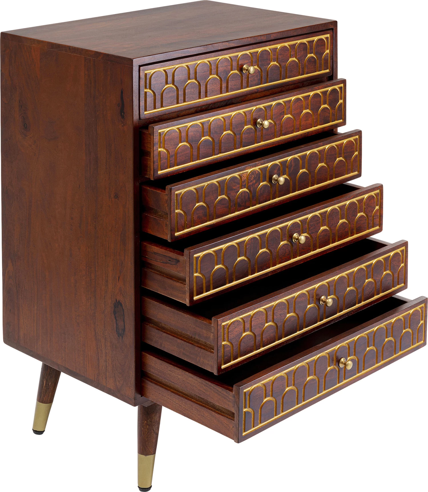 Hochkommode Muskat 6 Schübe – Bild 4