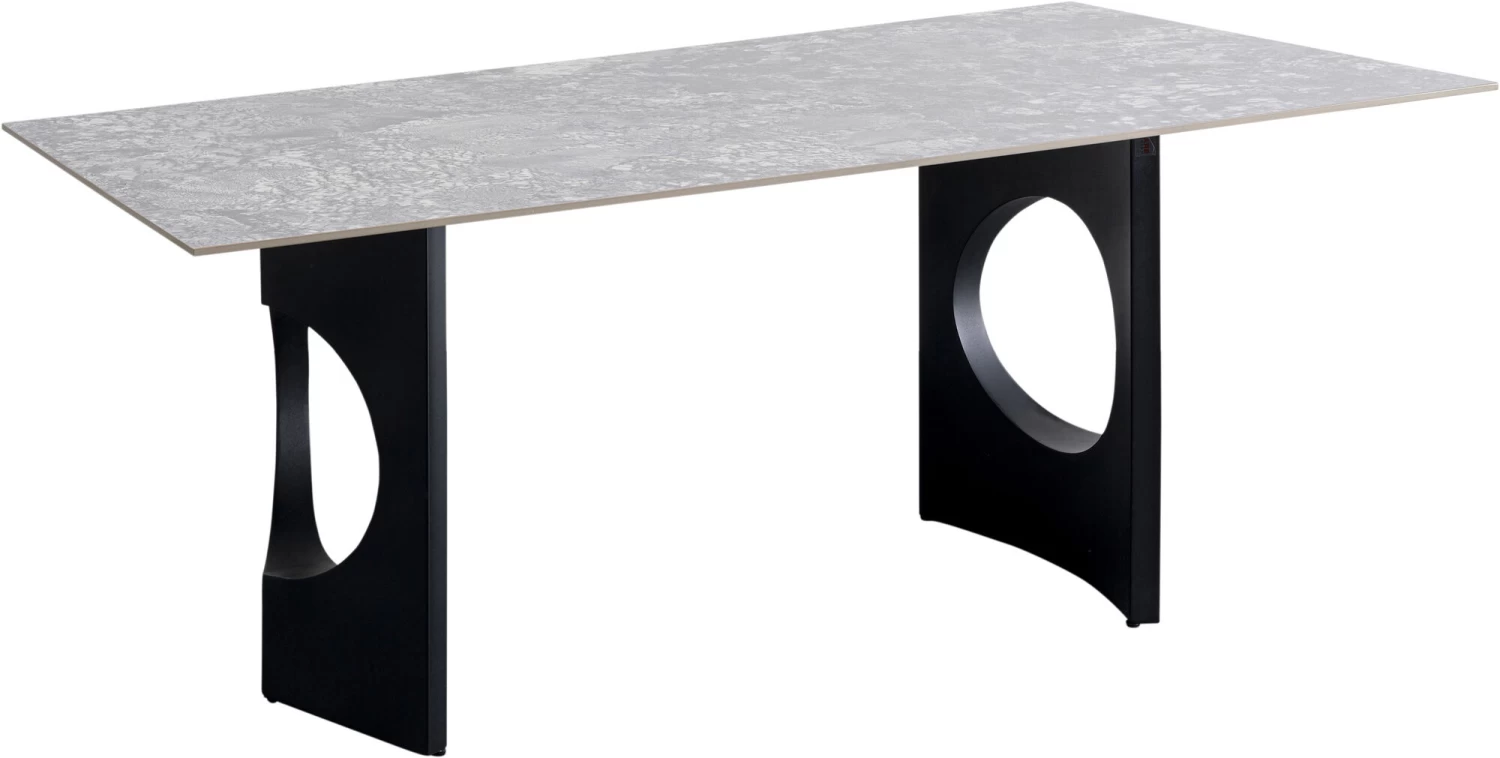 Tisch Bilbao Oho Schwarz 180x90cm