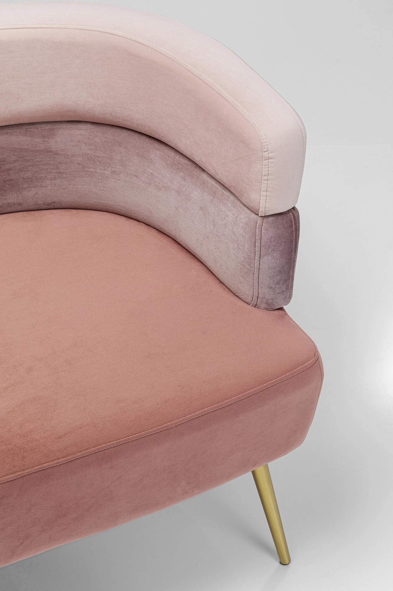 Sofa Sandwich 2-Sitzer Rosa – Bild 12