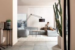 Wohnlandschaft 2 Lucca Grau Rechts 328cm