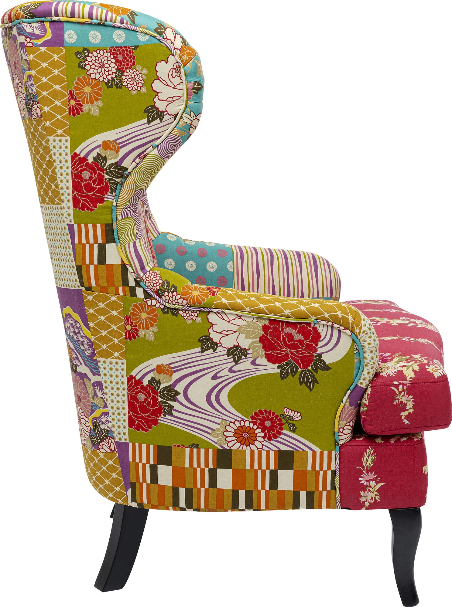 Sessel Patchwork Red – Bild 4