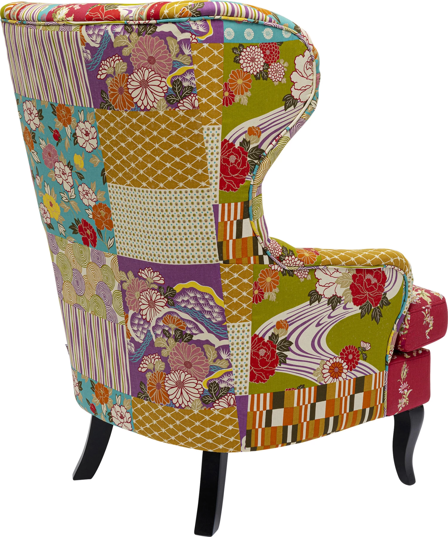 Sessel Patchwork Red – Bild 5