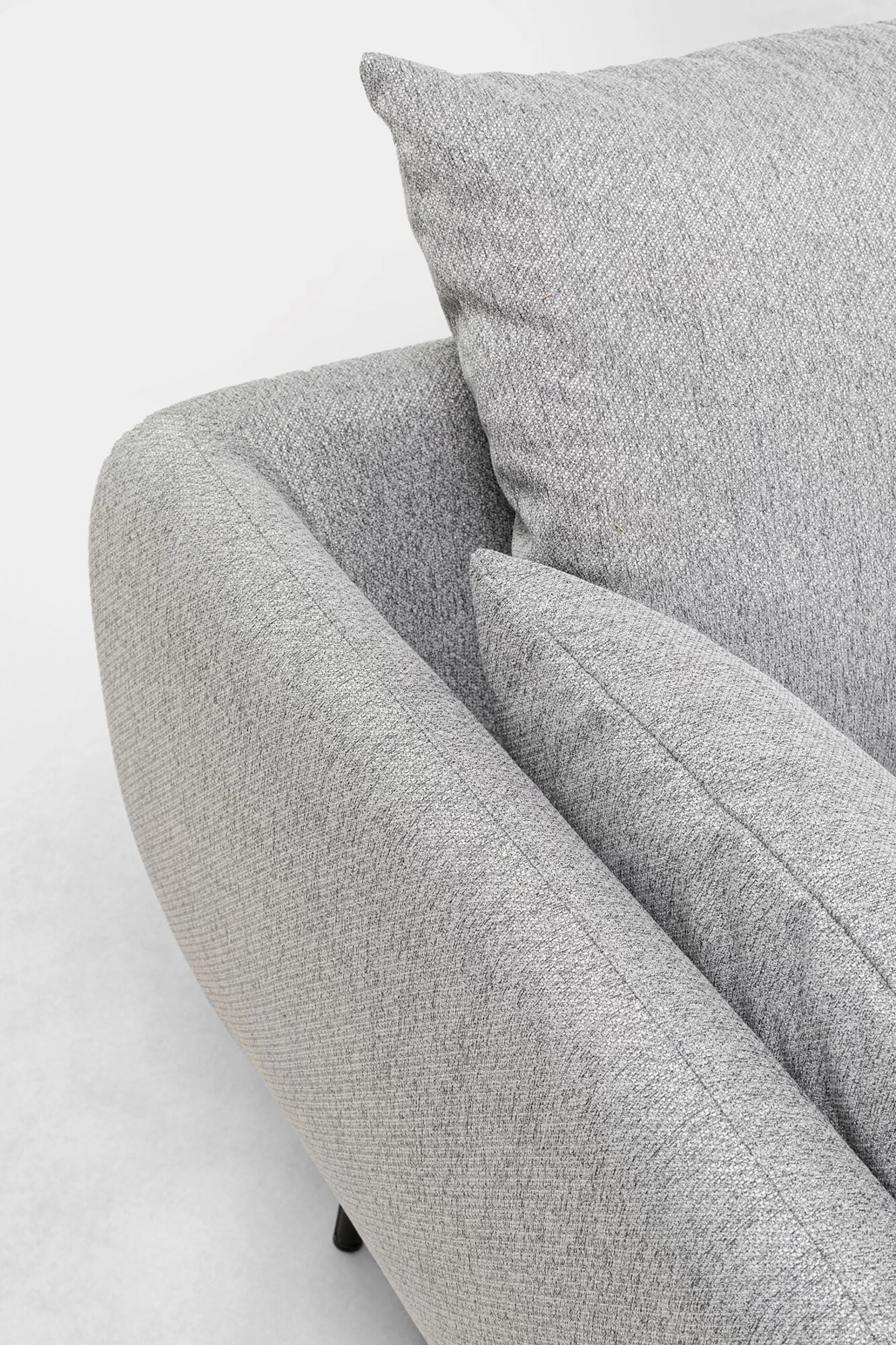 Sofa Amalfi 2-Sitzer Grau 219cm – Bild 11