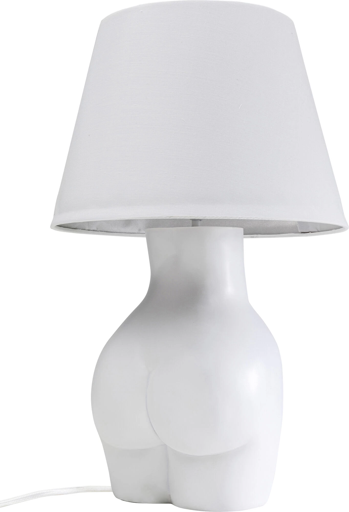 Tischleuchte Donna Weiß 48cm – Bild 3