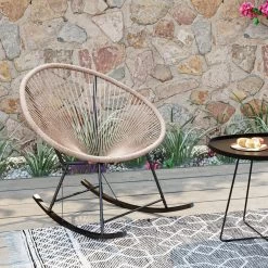 Schaukelstuhl Acapulco Natur