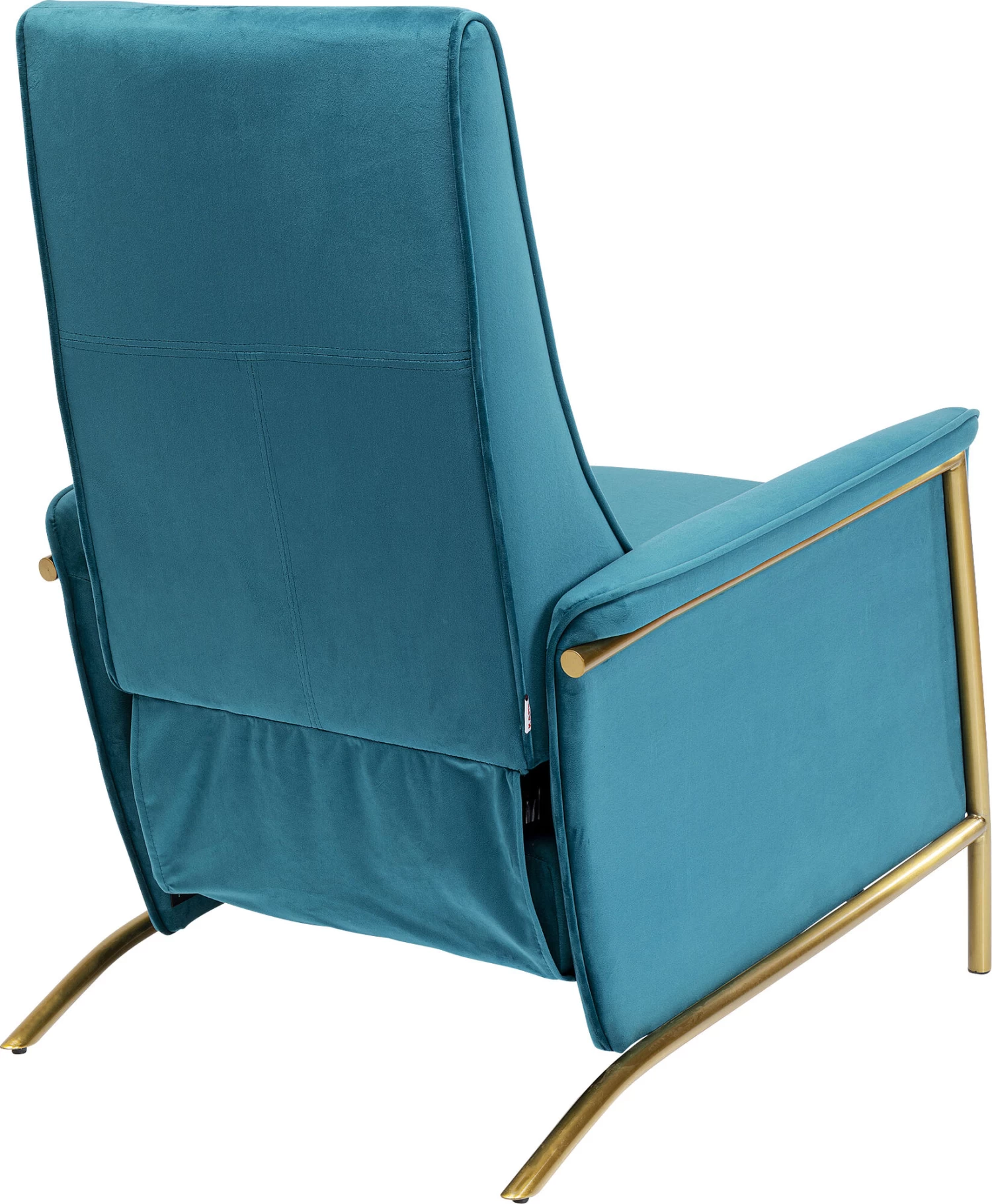 Relaxsessel Lazy Velvet Blau – Bild 3