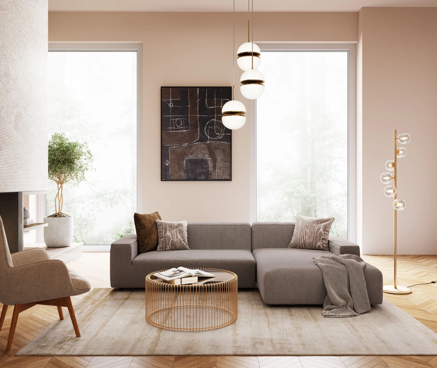 Freistil Ecksofa 175 Rechts – Bild 2