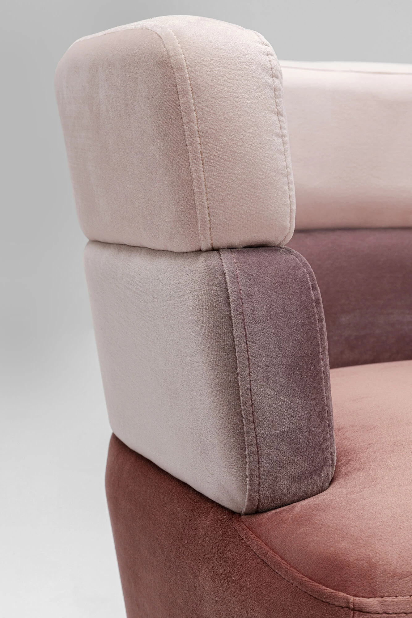 Sofa Sandwich 2-Sitzer Rosa – Bild 14