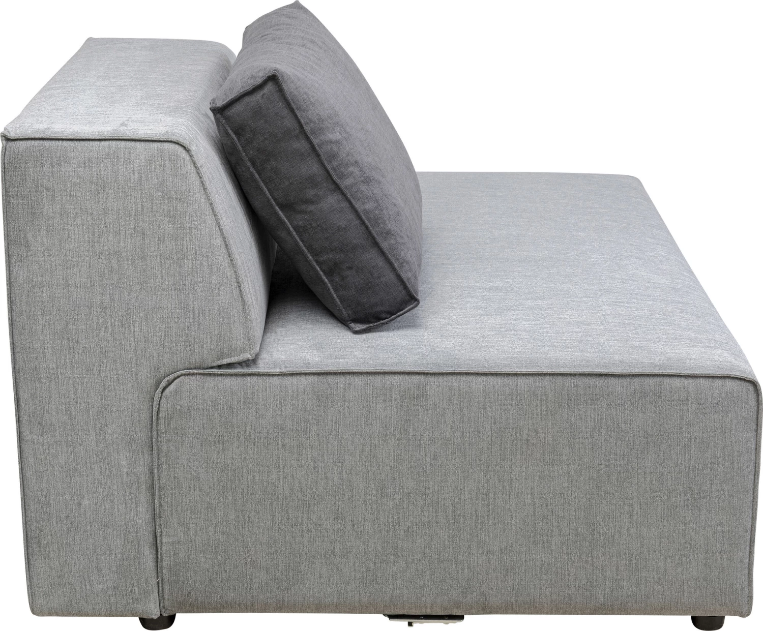 Infinity Ottomane Semi Elements Grau Rechts – Bild 3