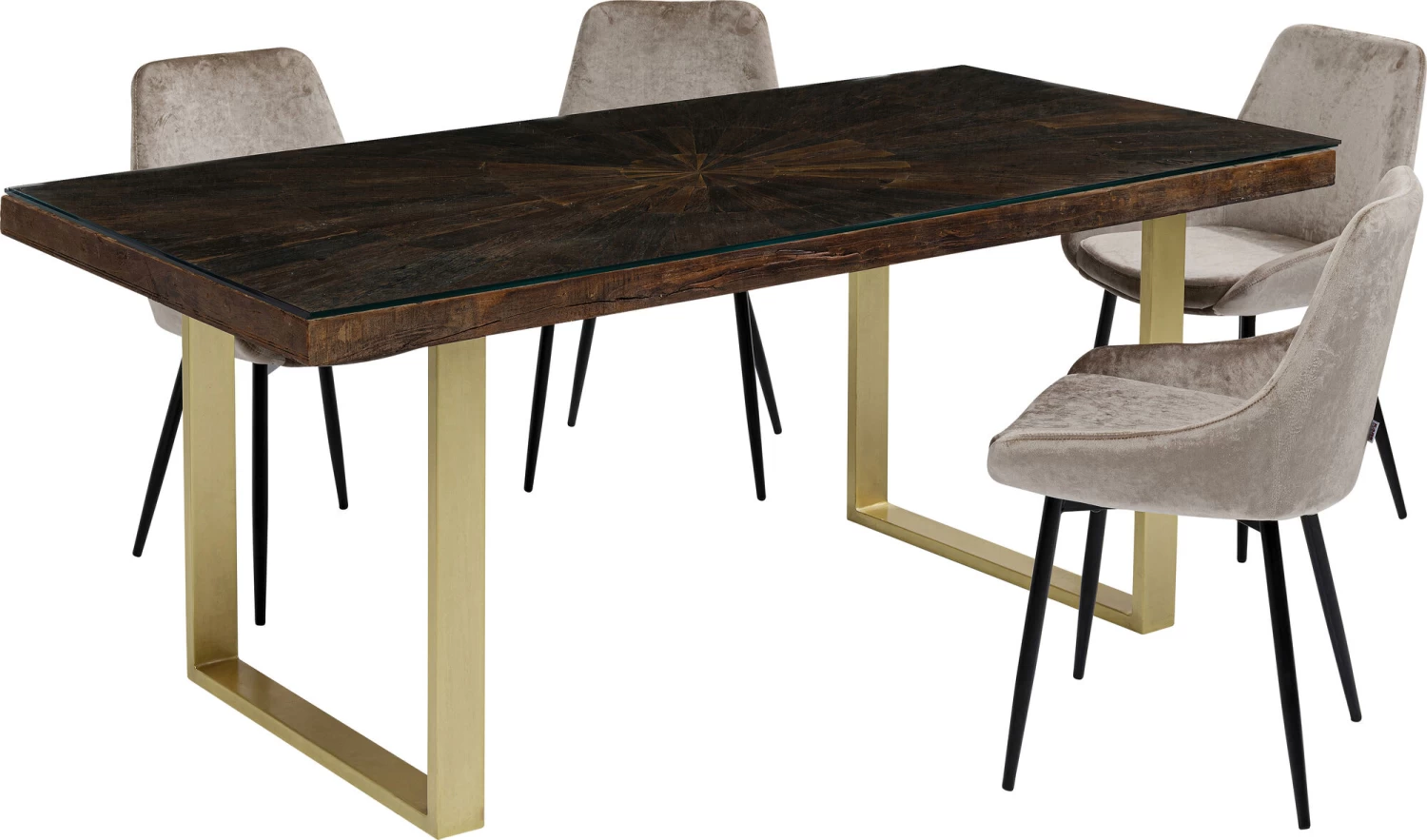 Tisch Conley Brass 180x90cm – Bild 7