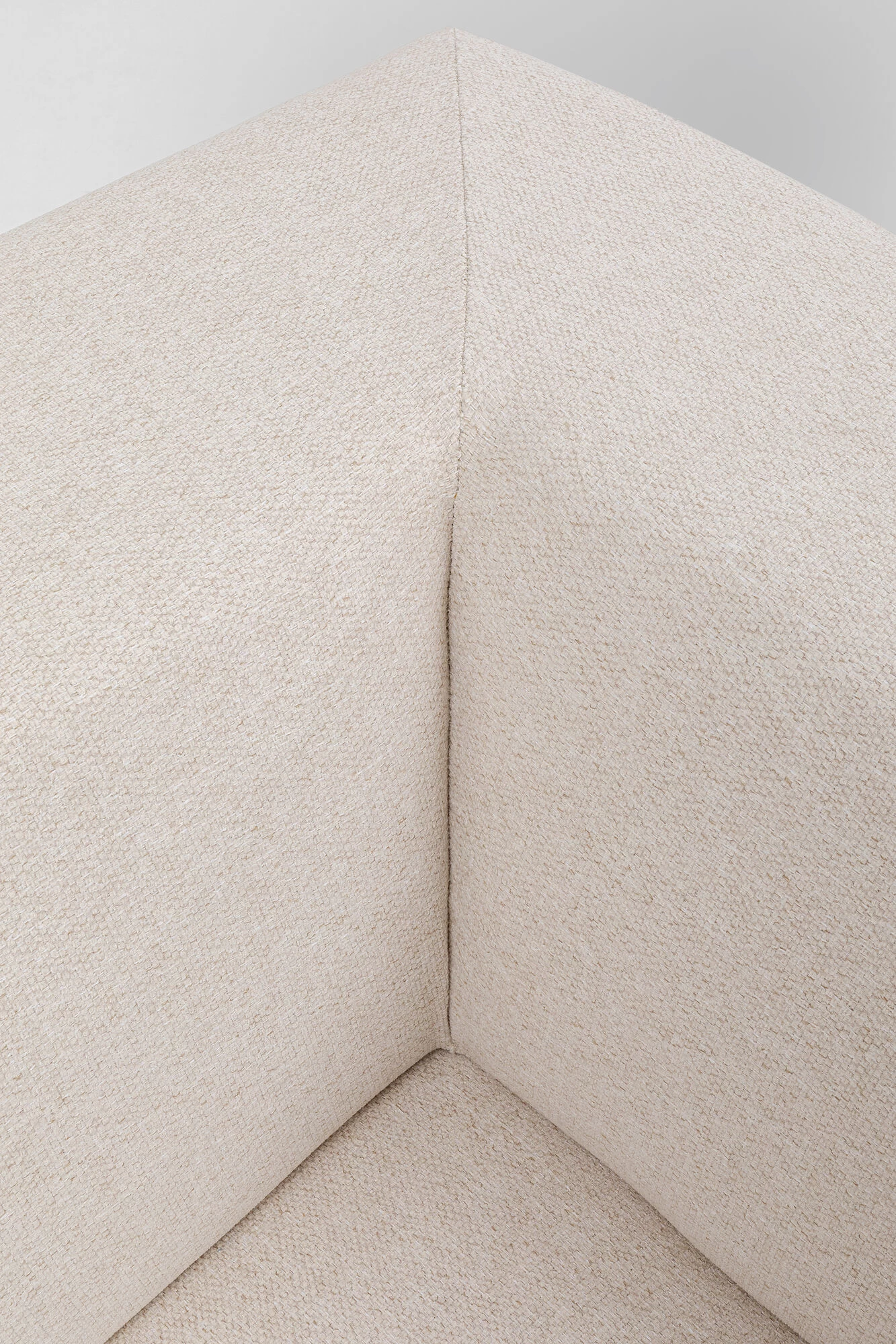 Infinity Ottomane Semi Elements Creme Rechts 120cm – Bild 5