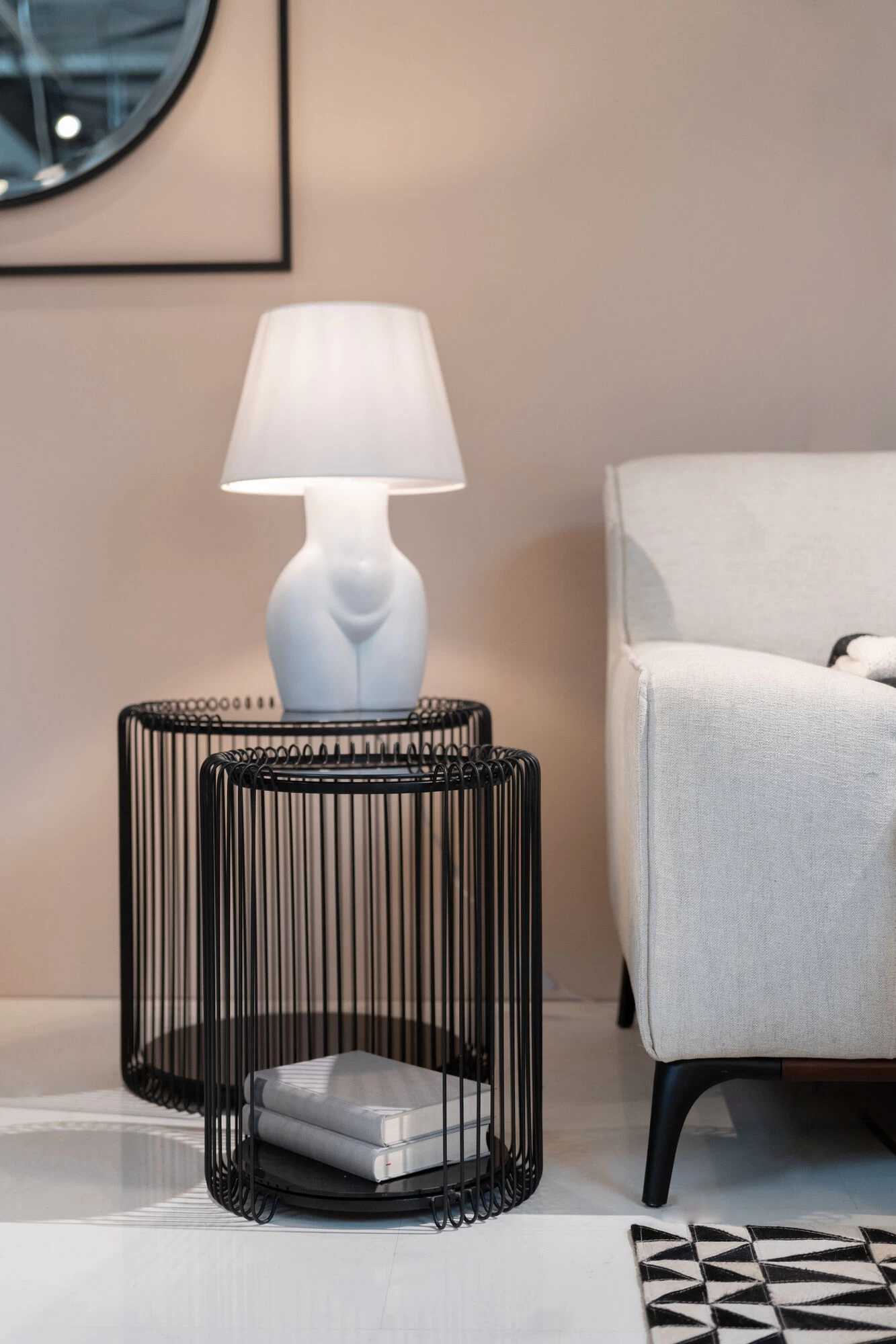 Beistelltisch Wire Double Schwarz (2/Set) â Bild 3