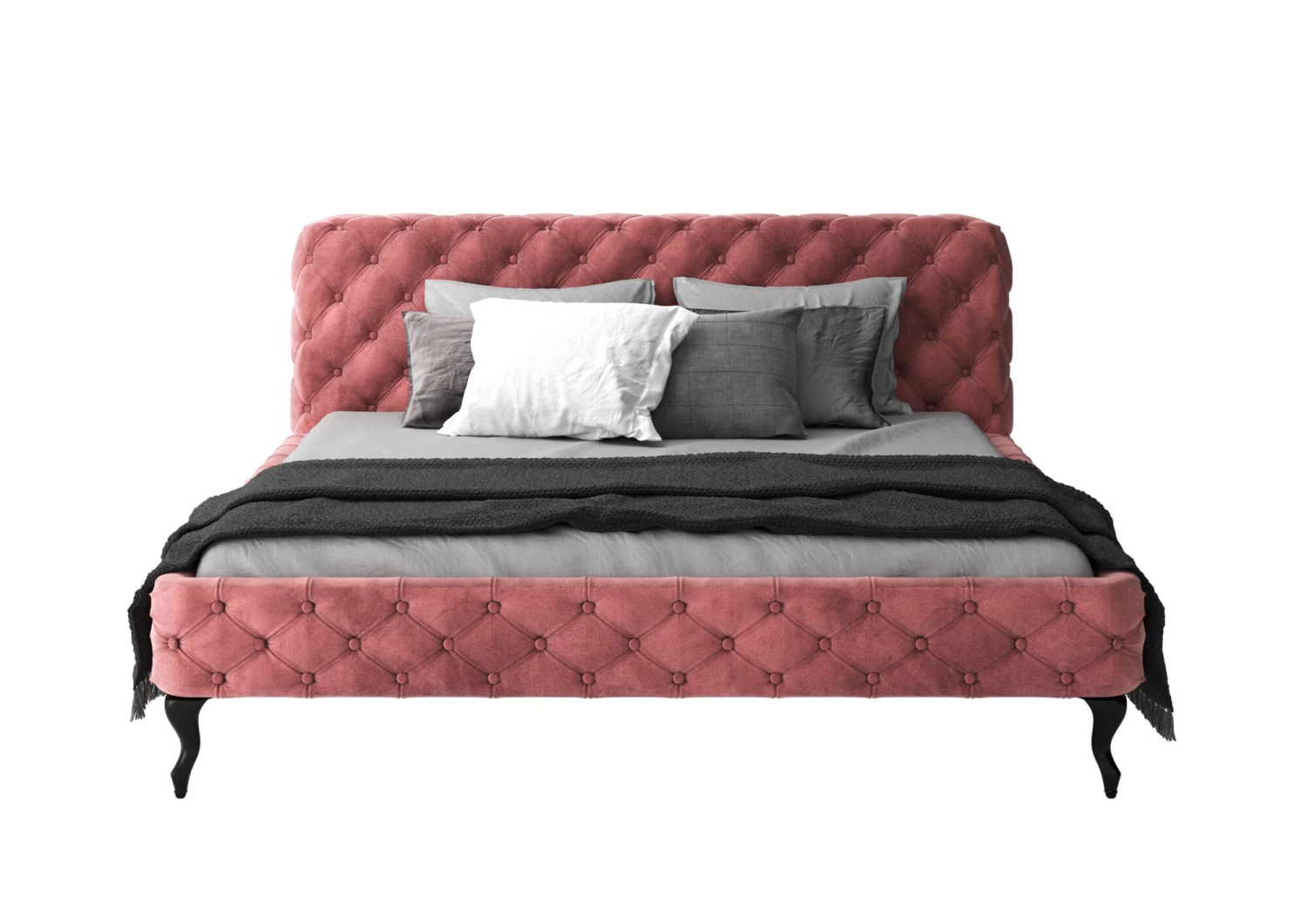 Bett Desire Velvet Rose 160x200cm – Bild 5