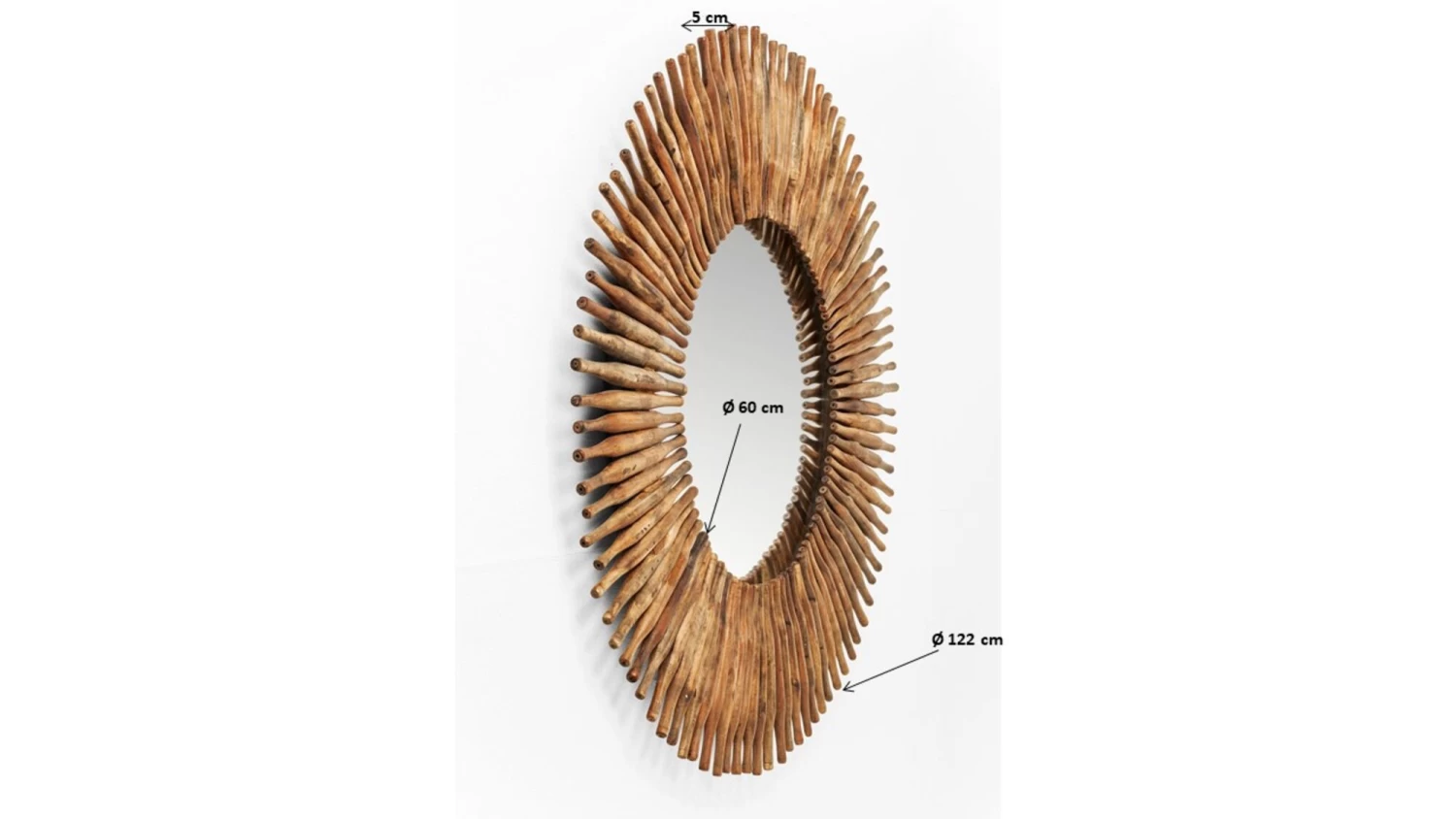 Spiegel Sunlight Ø120cm – Bild 14