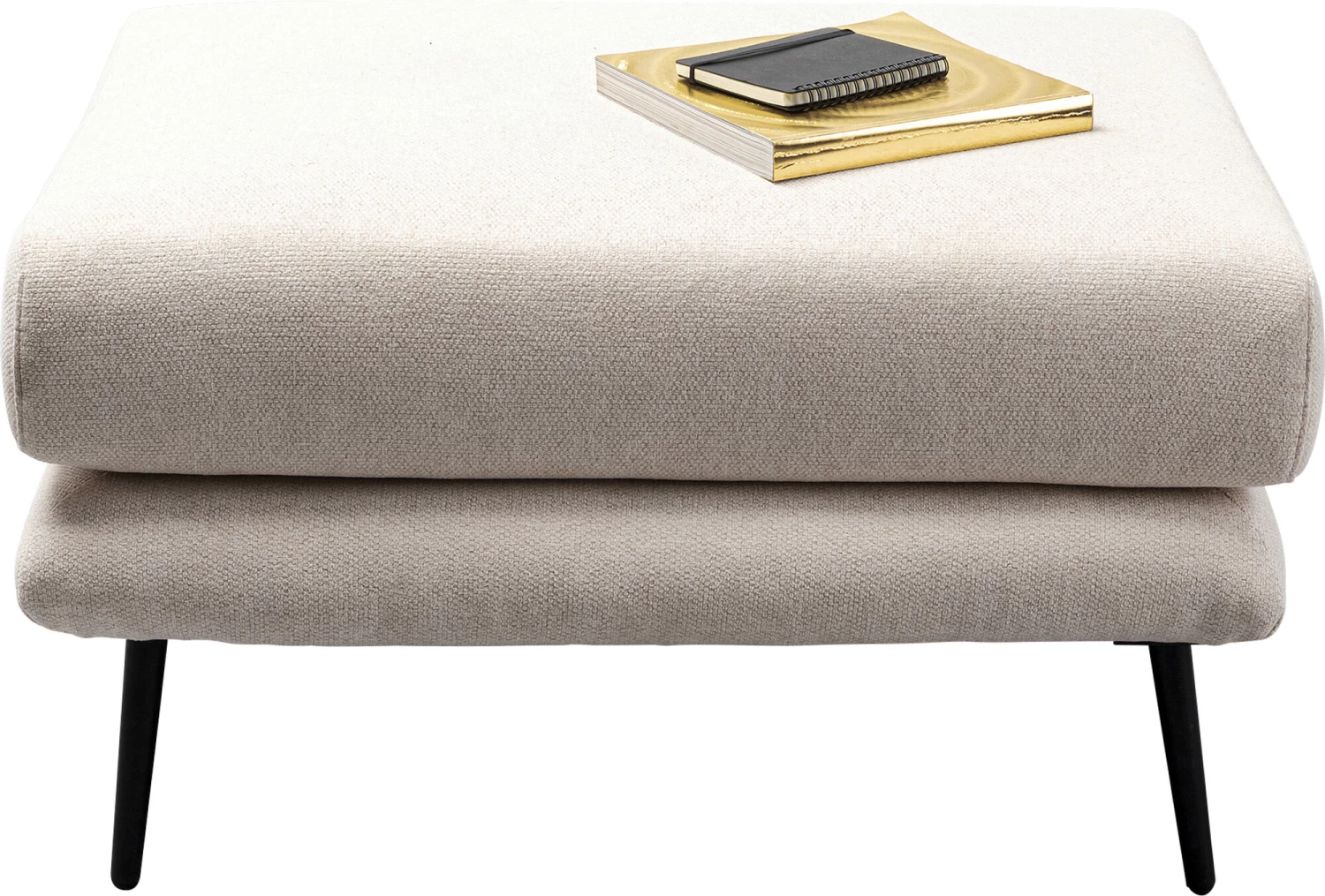 Hocker Amalfi Creme 80x68cm – Bild 2