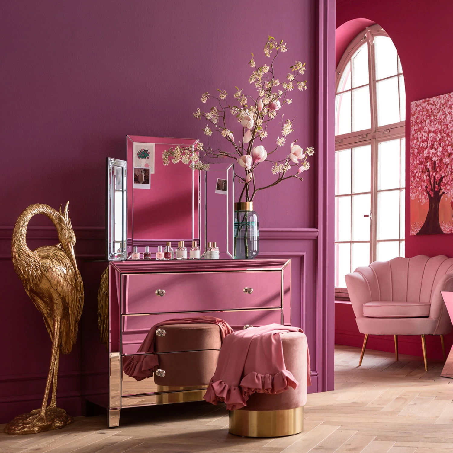 Kommode Luxury Pearl 3 Schübe