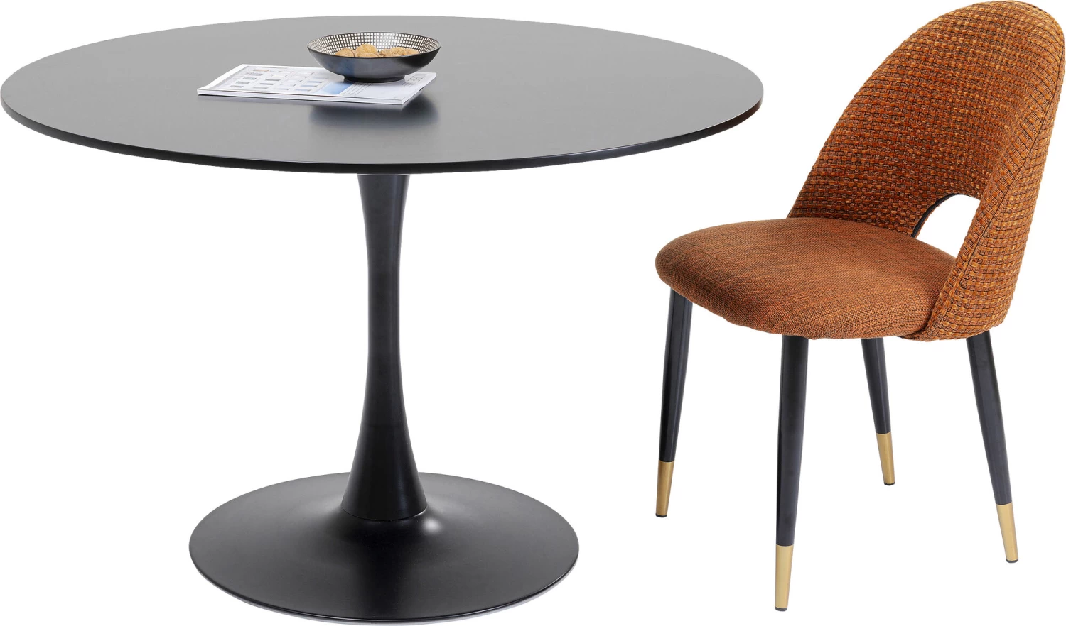 Tisch Schickeria Schwarz 110 – Bild 4