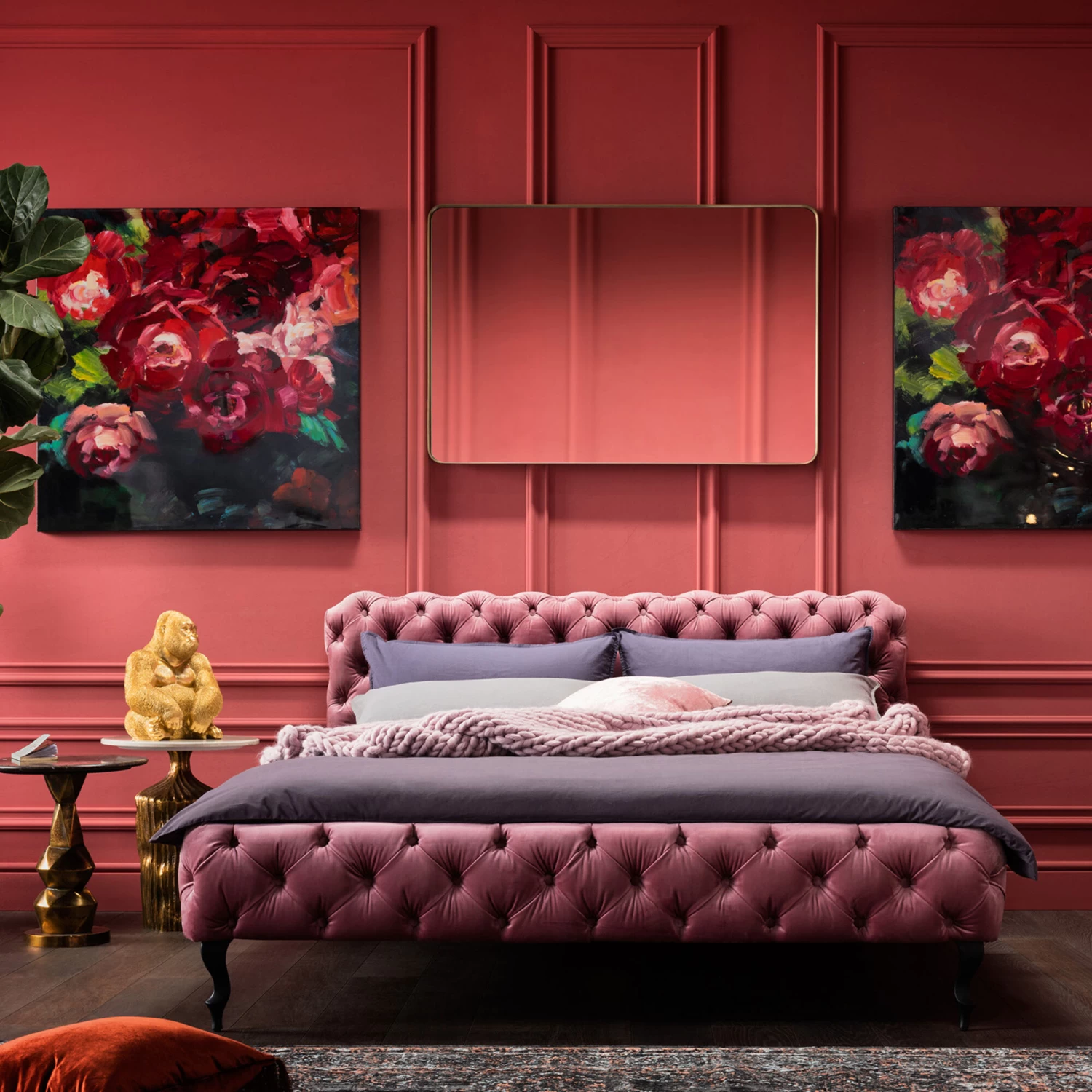 Bett Desire Velvet Rose 160x200cm