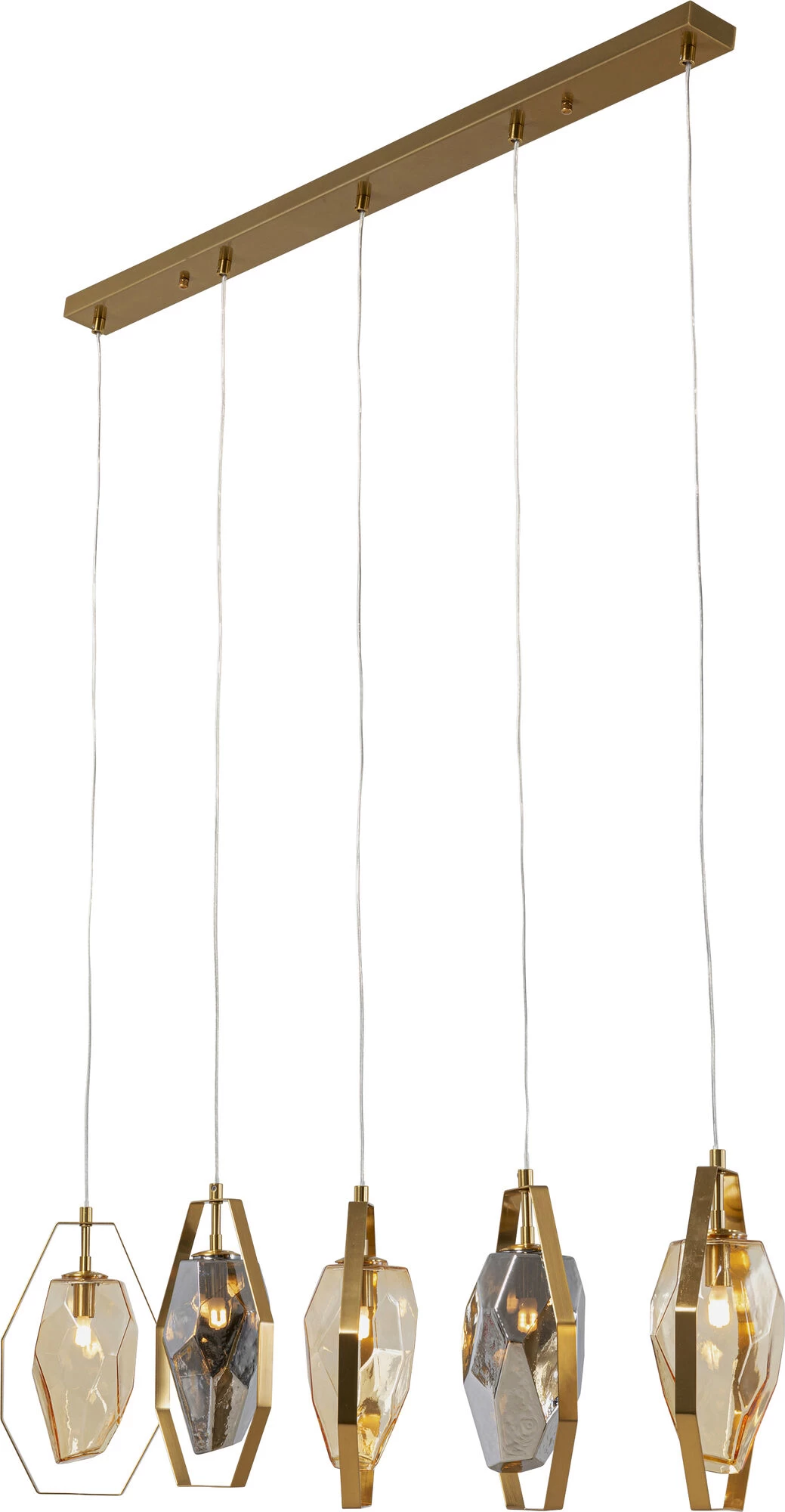 HĂ€ngeleuchte Diamond Fever Dining Brass 110cm â Bild 5