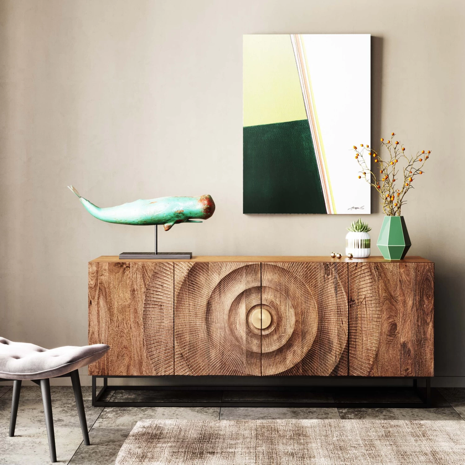 Sideboard Madeira Hell 177x75cm – Bild 8