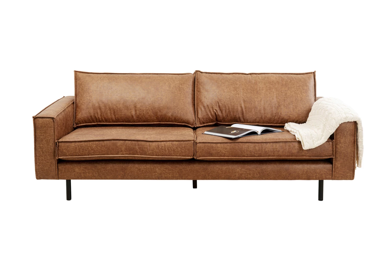 Sofa Neo 2-Sitzer Tobacco – Bild 5