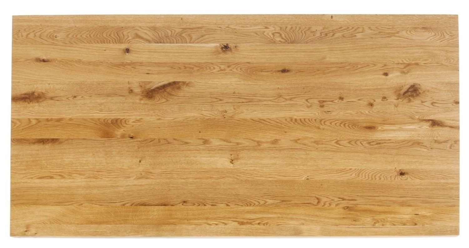 Tischplatte Tavola Schweizer Kante Eiche 200x100 â Bild 8