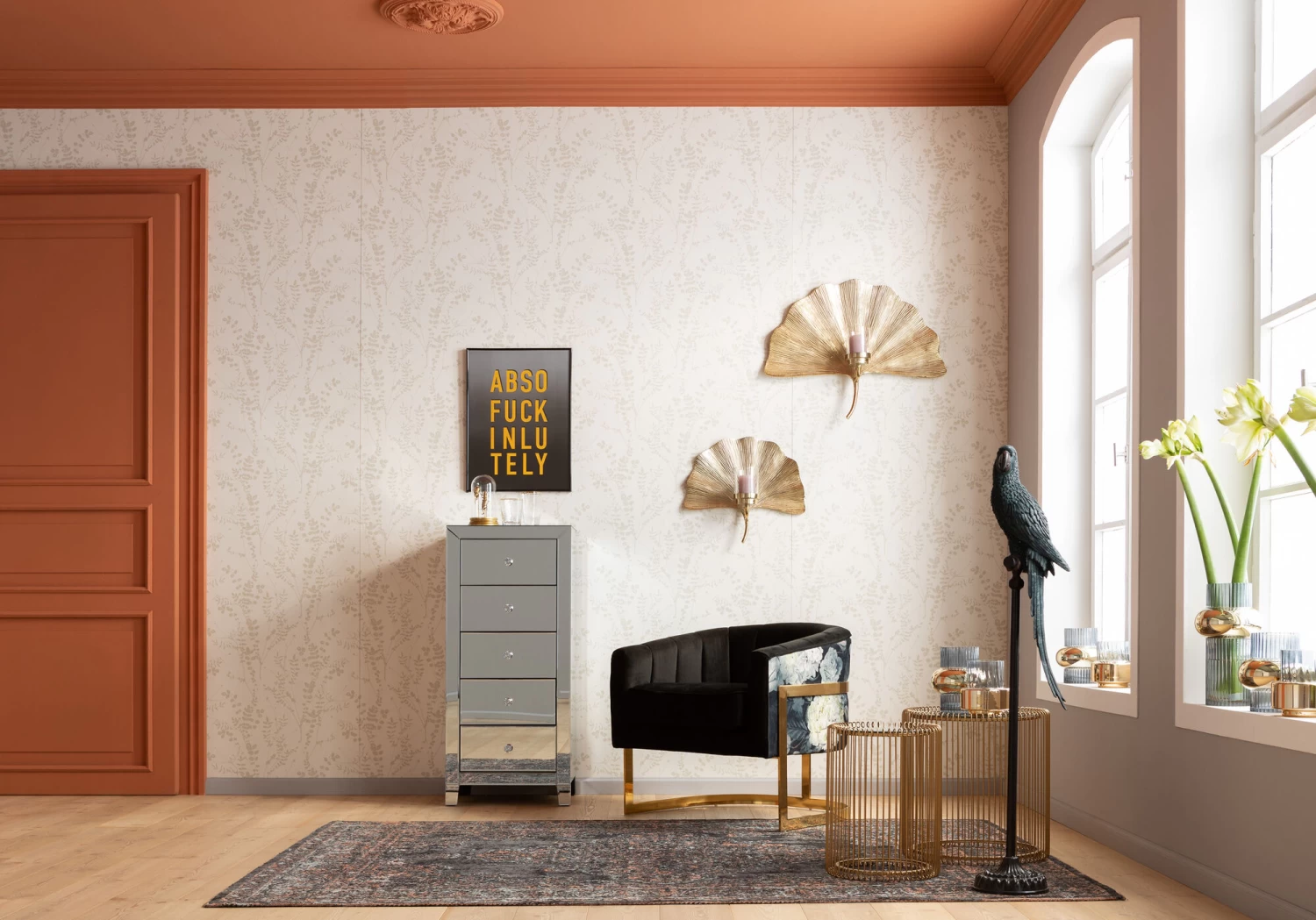 Hochkommode Luxury 5 Schübe – Bild 4