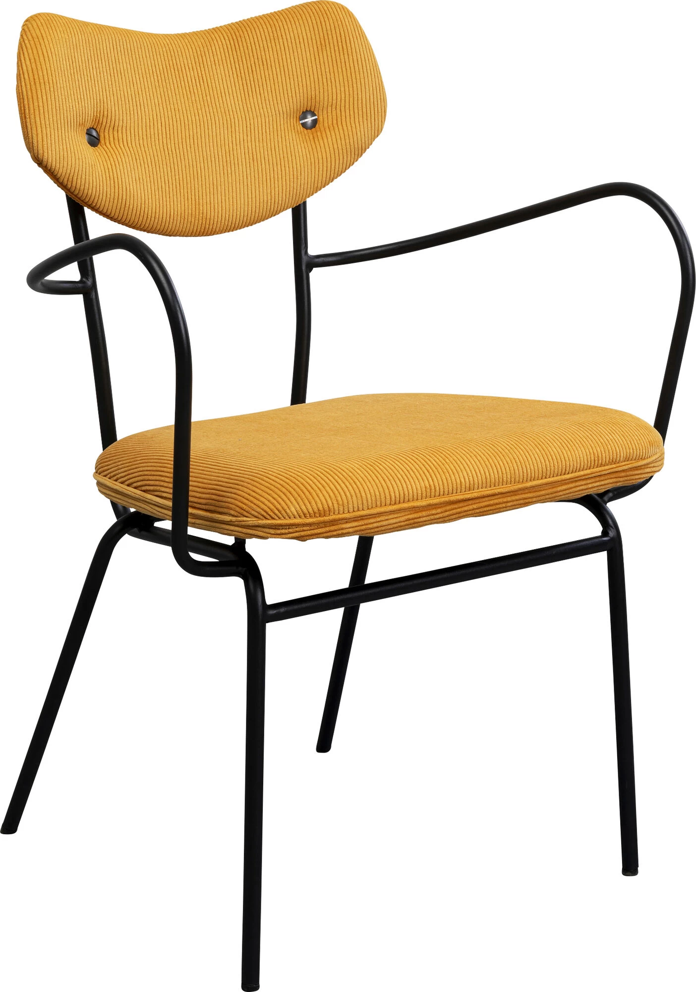 Armlehnstuhl Viola Gelb – Bild 2