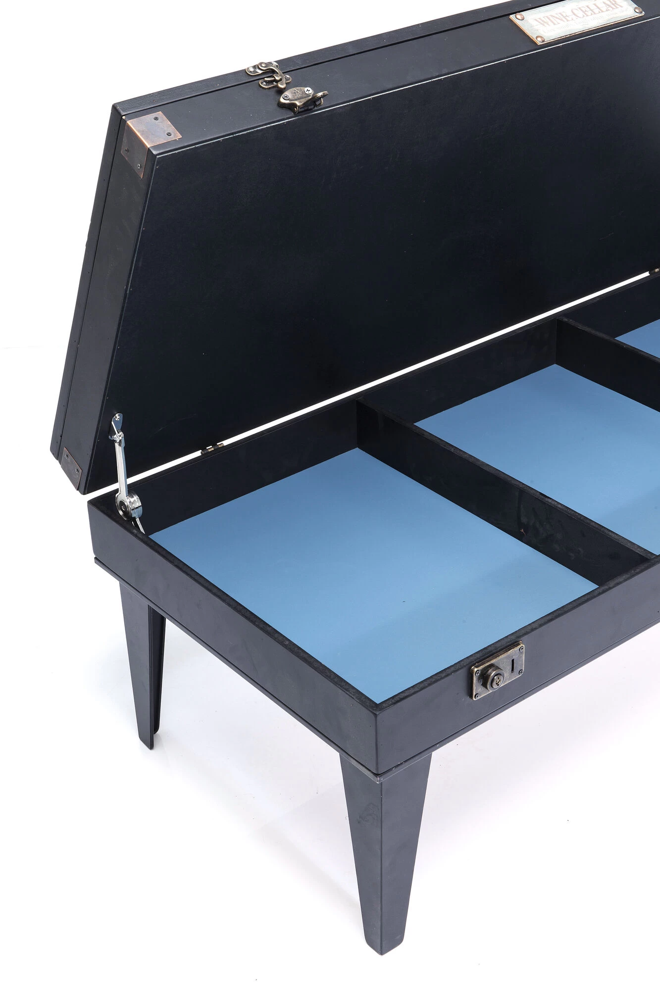 Couchtisch Collector Schwarz 122x55cm – Bild 18