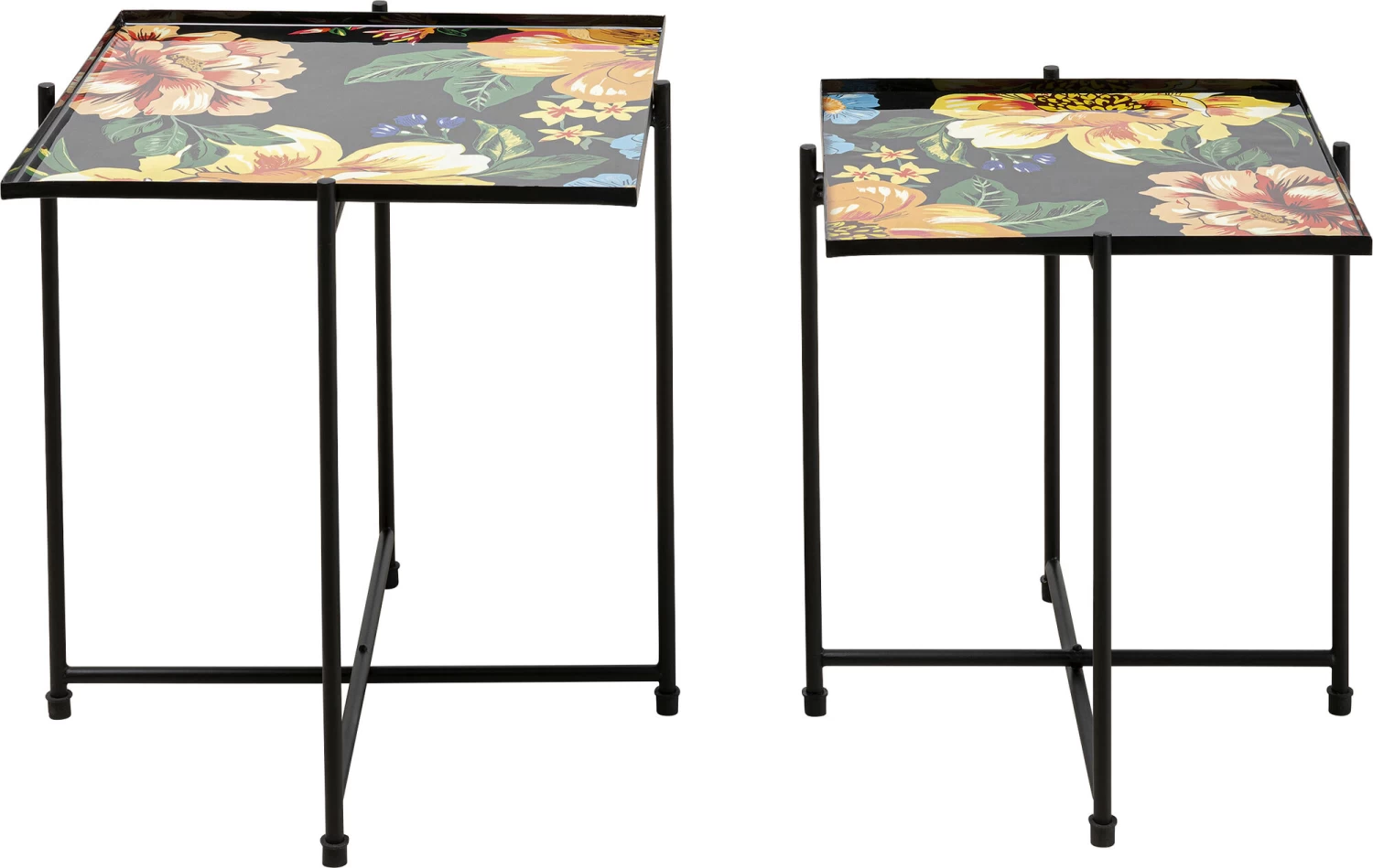 Beistelltisch Flowers Garden Square (2/Set) – Bild 2