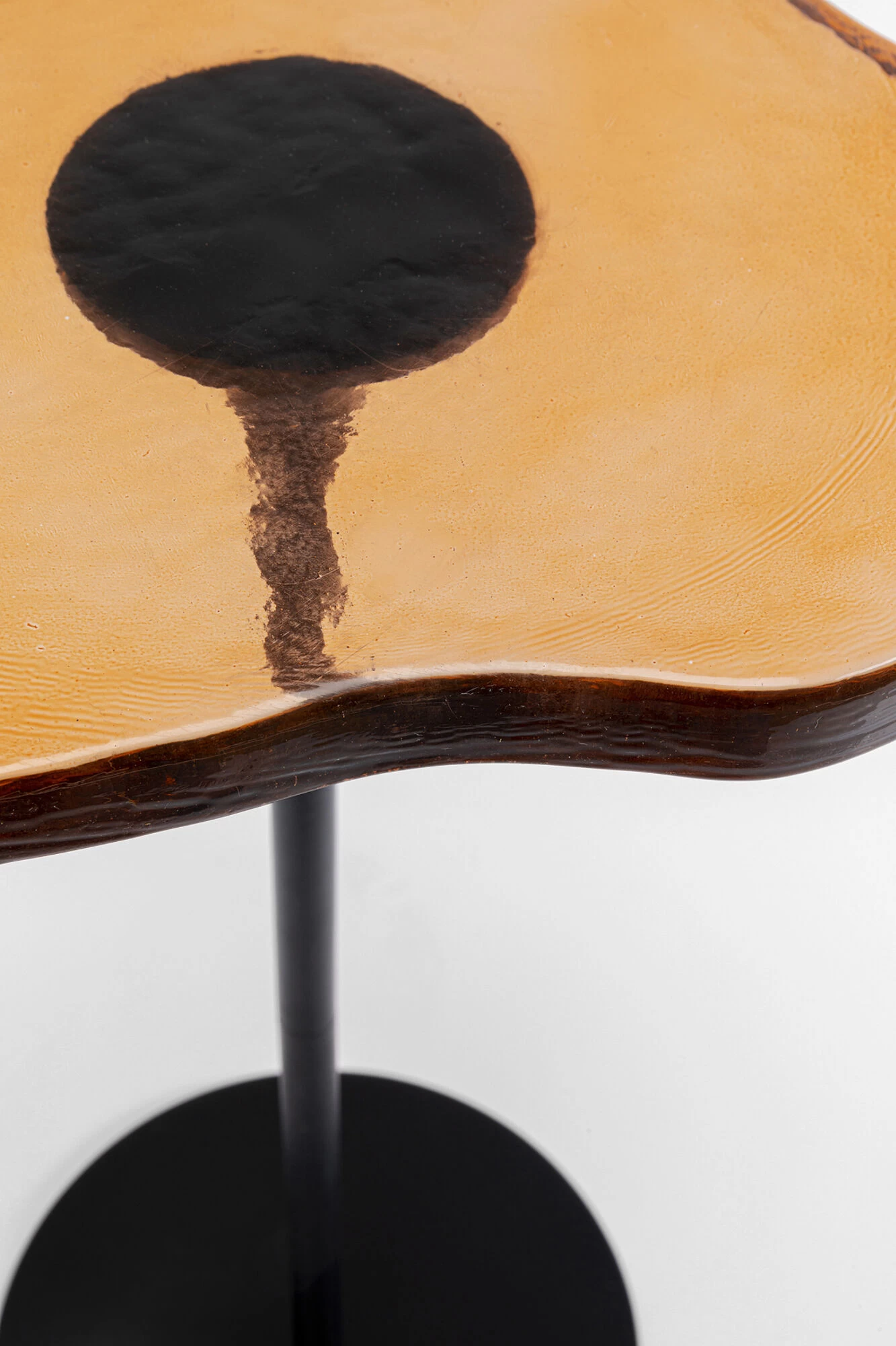 Beistelltisch Lava Orange Ă30cm â Bild 5