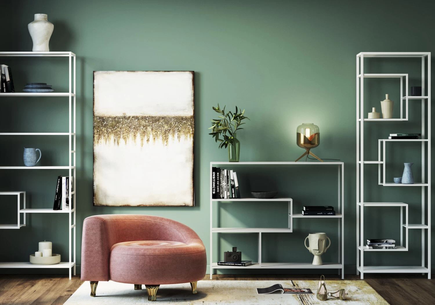 Tischleuchte Golden Goblet Ball – Bild 6