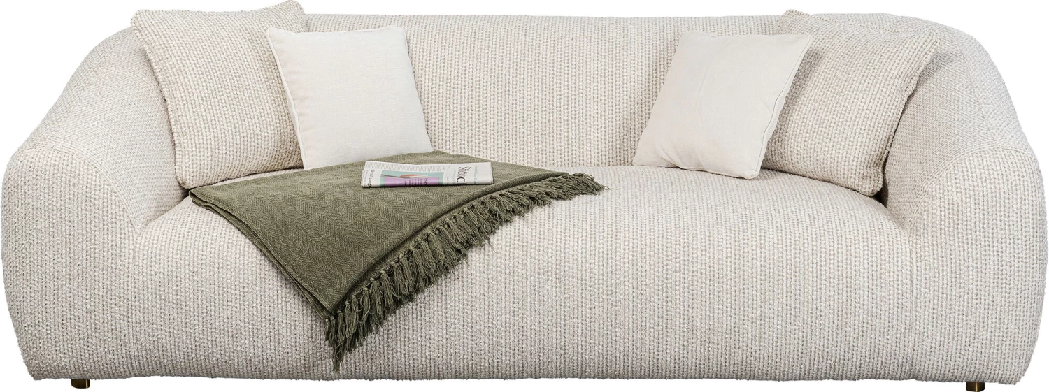 Sofa 3- Sitzer Jana Grau 236cm – Bild 2