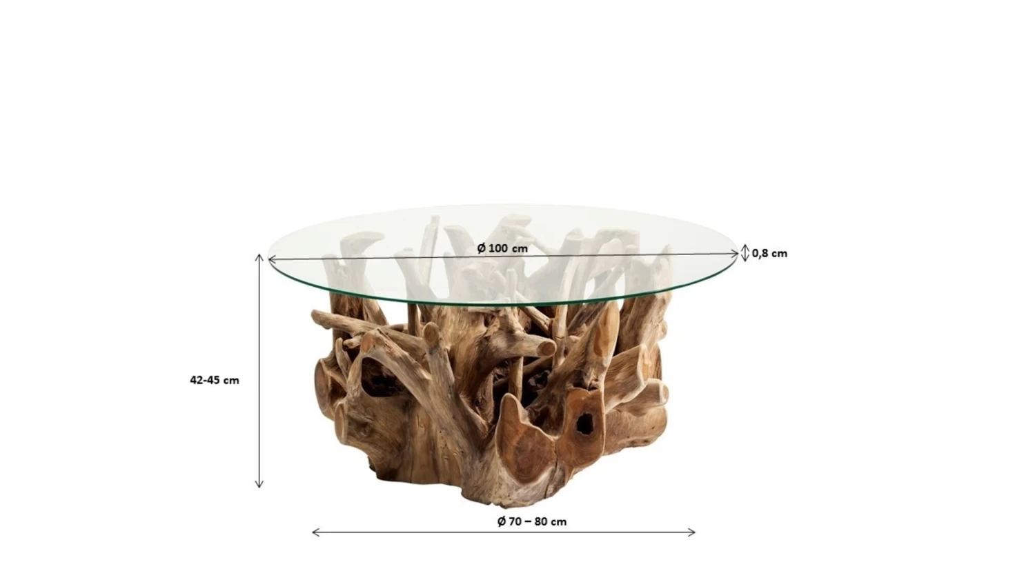 Couchtisch Roots Ă100cm â Bild 8