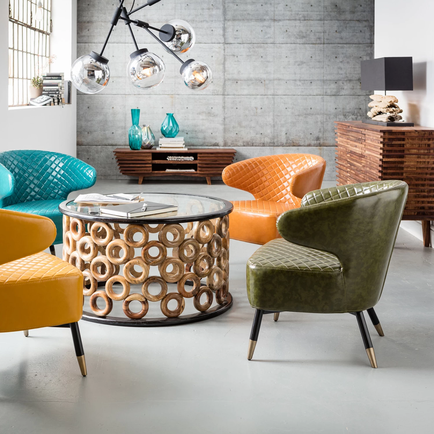 Sessel Session Grün – Bild 4