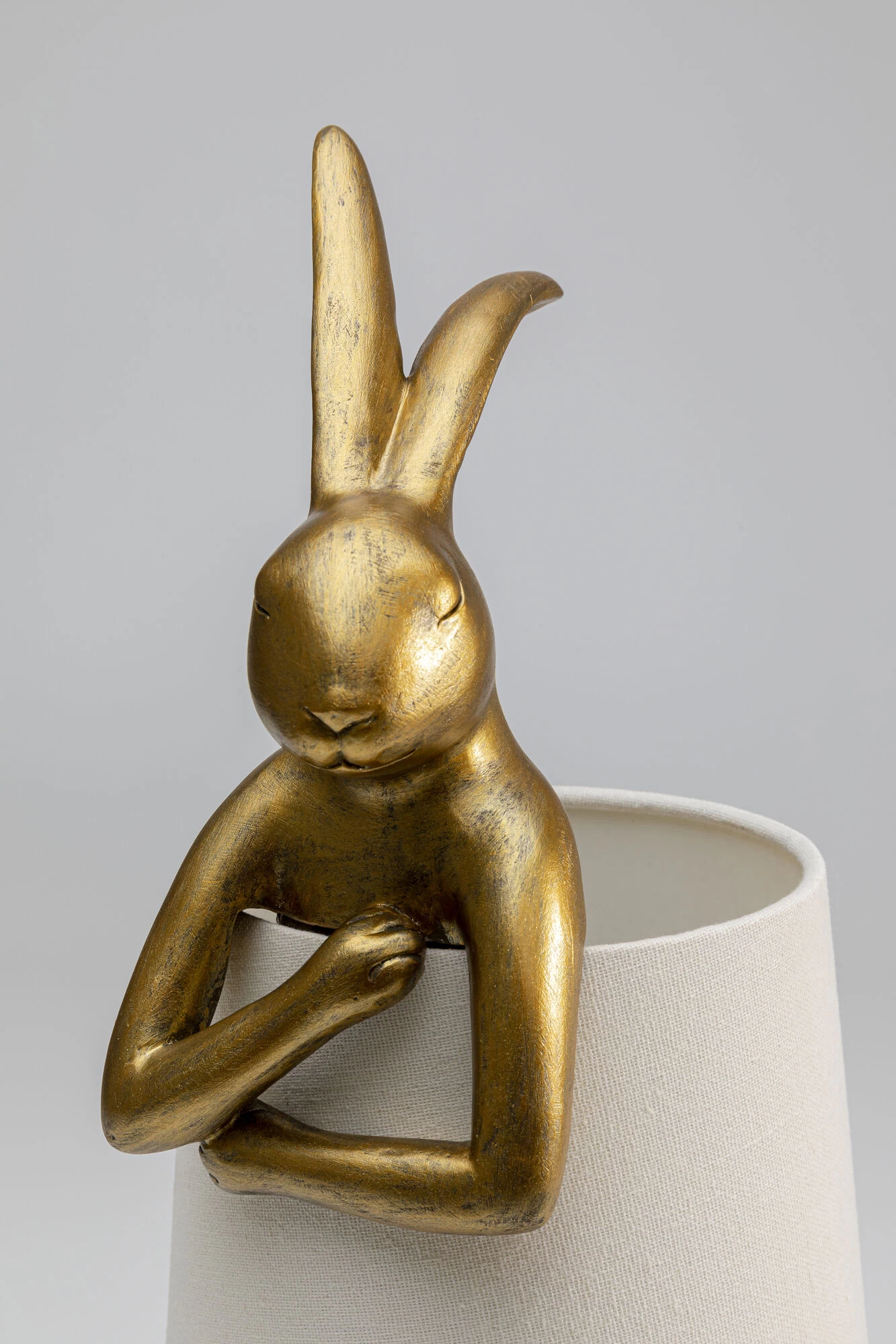 Tischleuchte Animal Rabbit Gold/Weiß 50cm – Bild 9