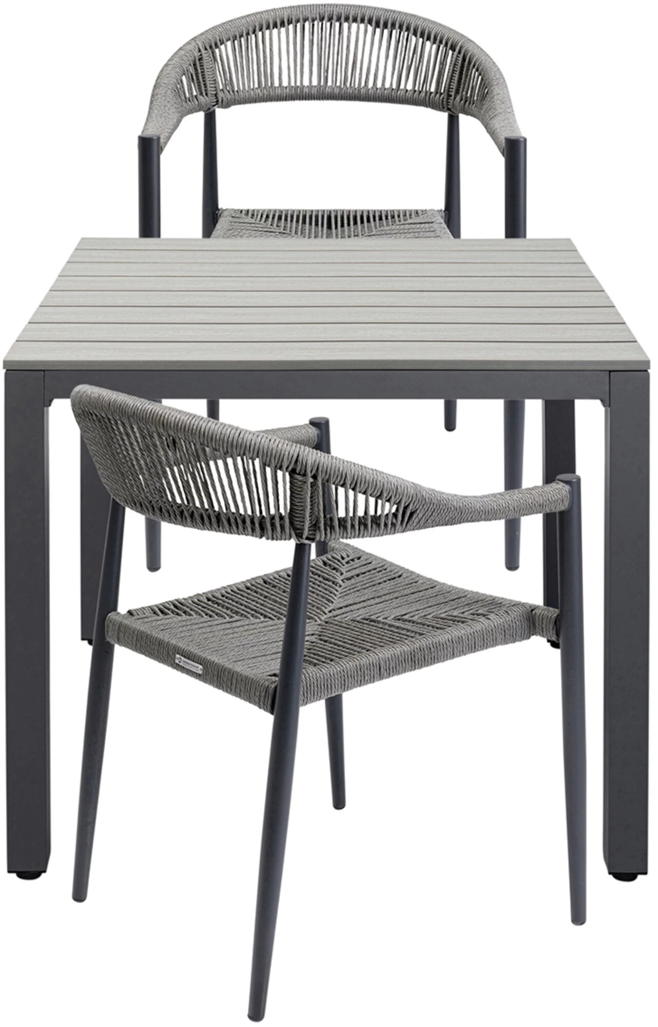 Tisch Sorrento Grau80x80cm – Bild 5