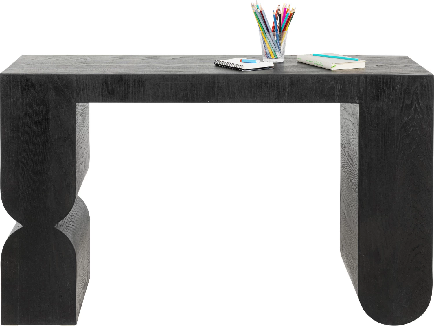 Konsole Curve Schwarz 120x76cm – Bild 4