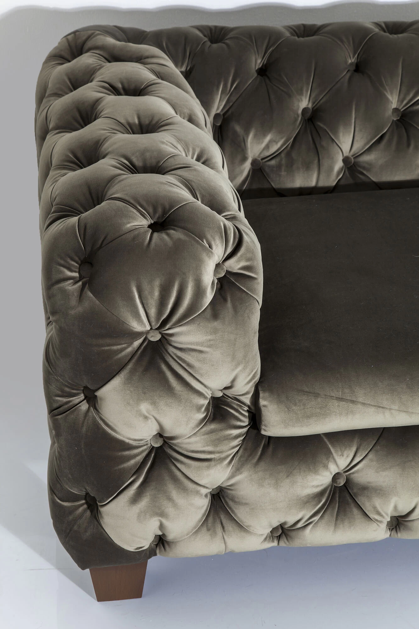 Sofa Desire 3-Sitzer Khaki – Bild 6