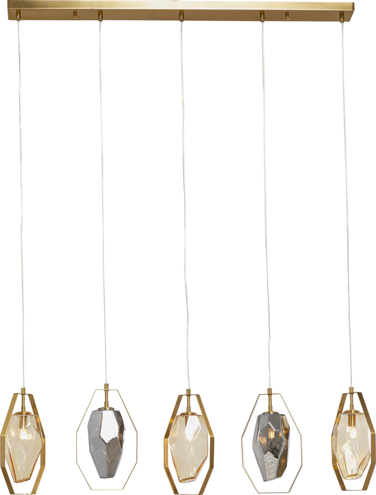 HĂ€ngeleuchte Diamond Fever Dining Brass 110cm â Bild 9