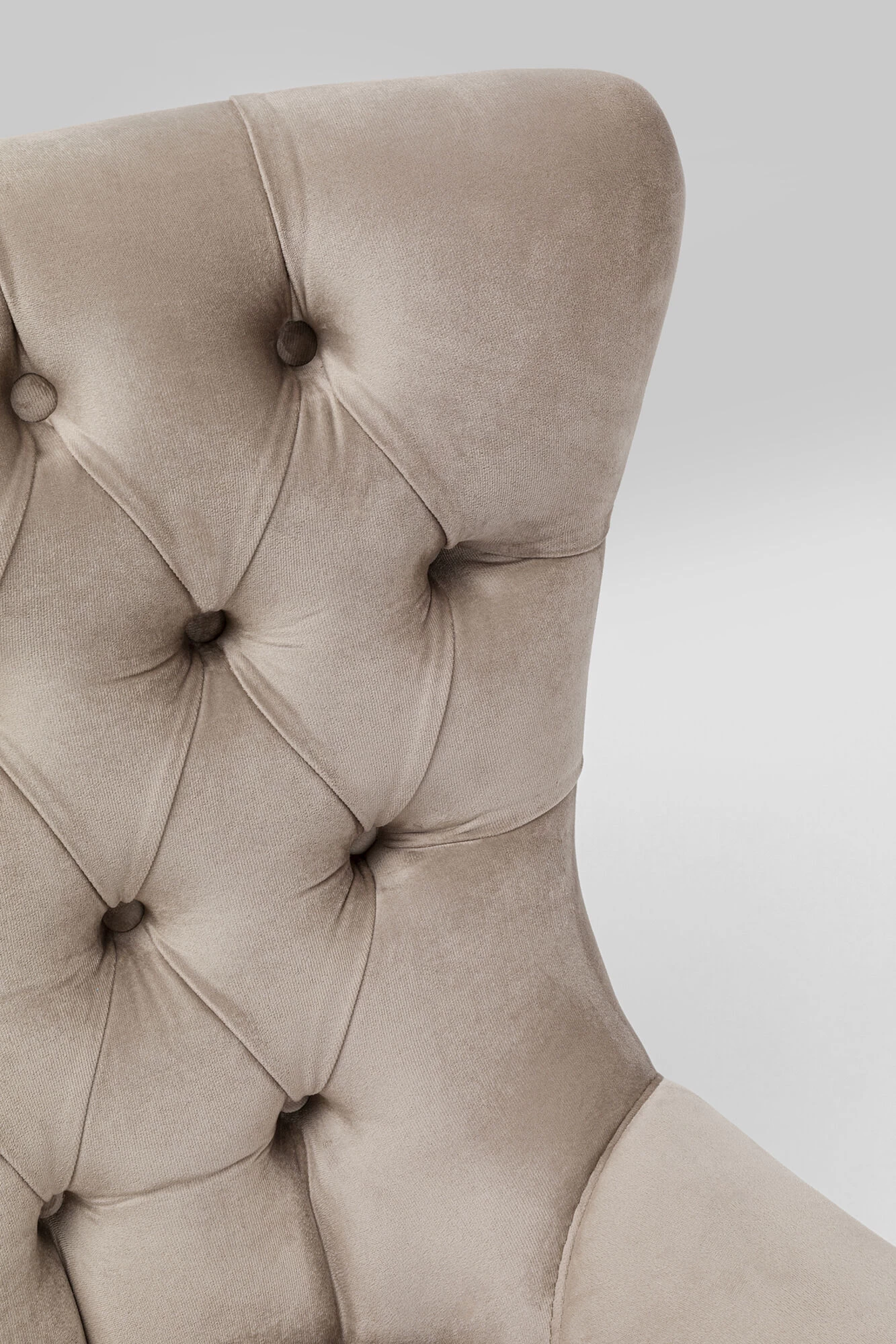Drehsessel Bellissima Velvet Beige – Bild 5