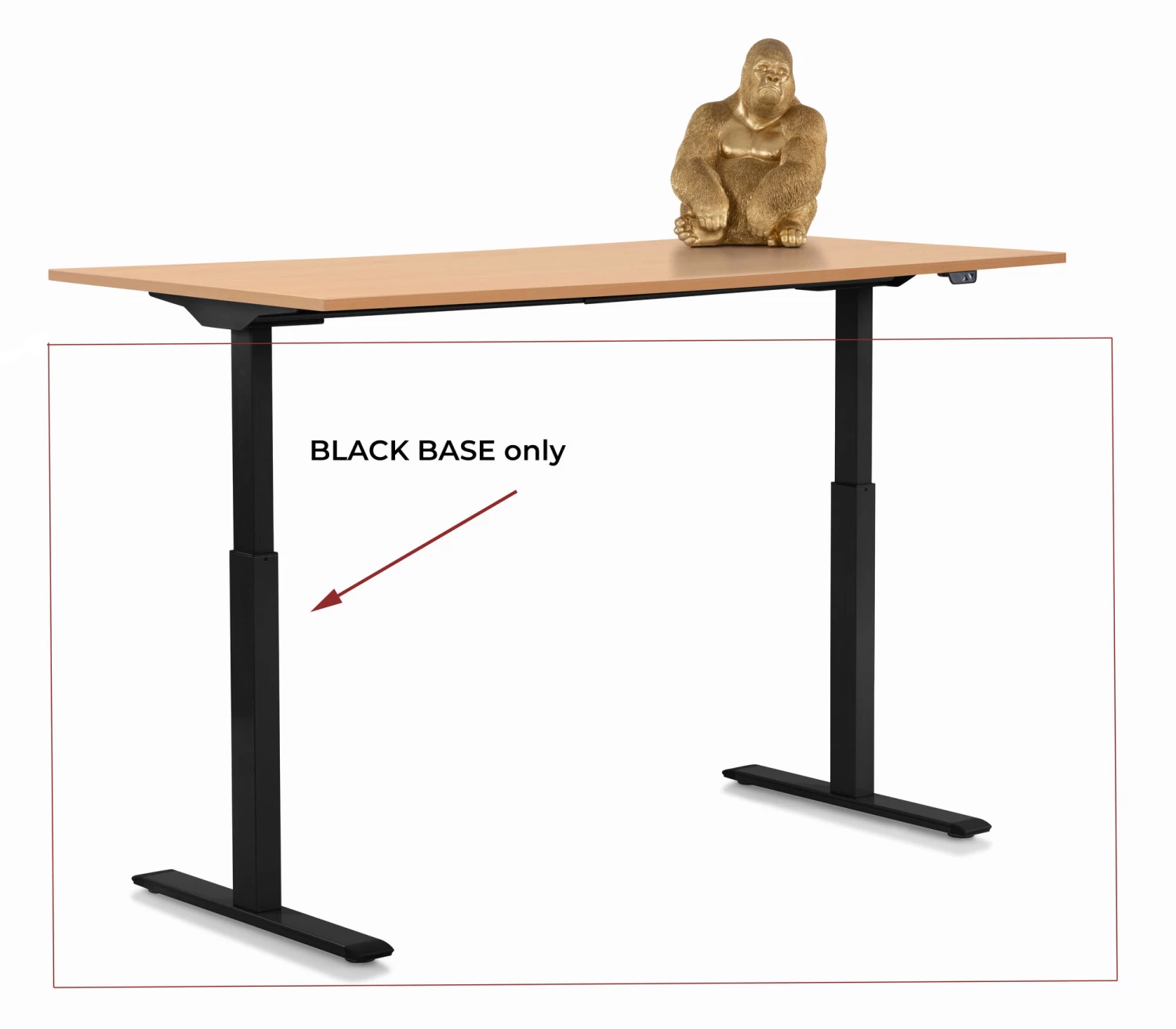 Gestell Tavola Office Schwarz Smart â Bild 4