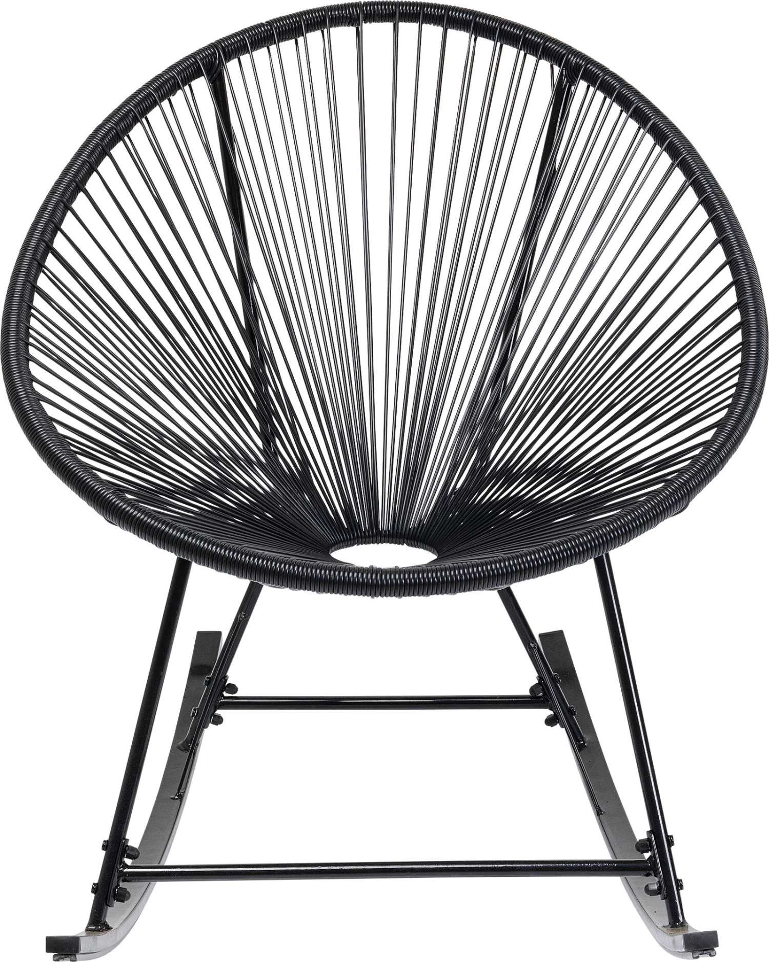 Schaukelstuhl Acapulco Mono Schwarz – Bild 2