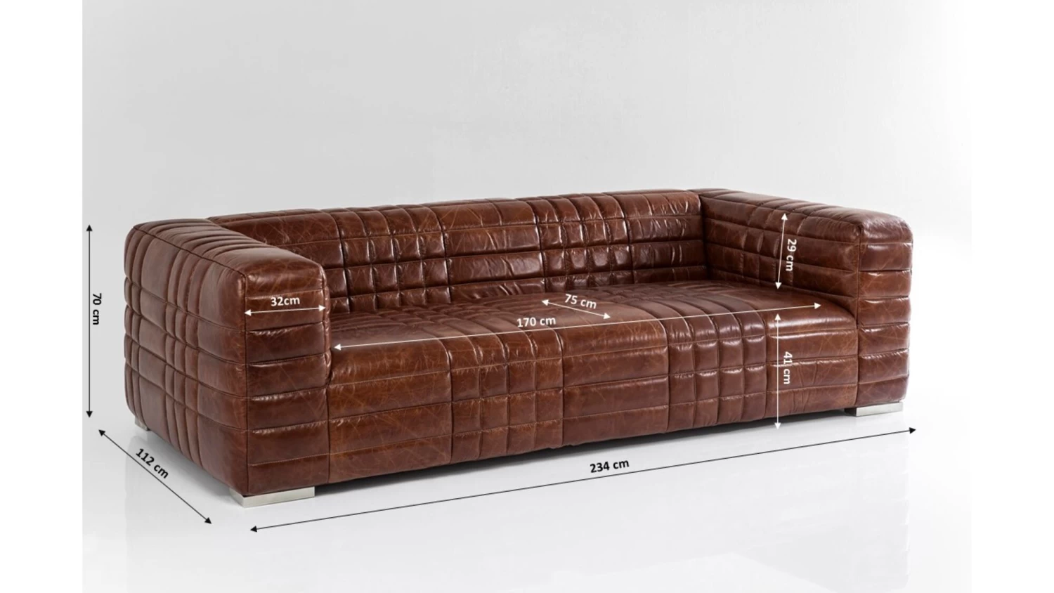 Sofa Square Dance 3-Sitzer – Bild 10