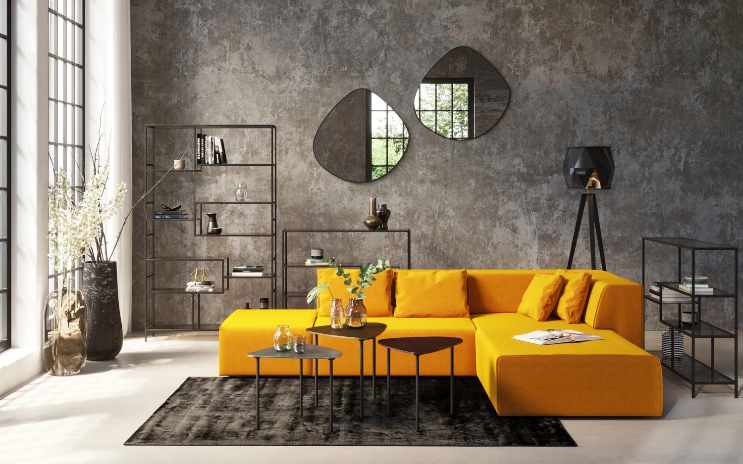 Spiegel Göteborg 90x93cm – Bild 5