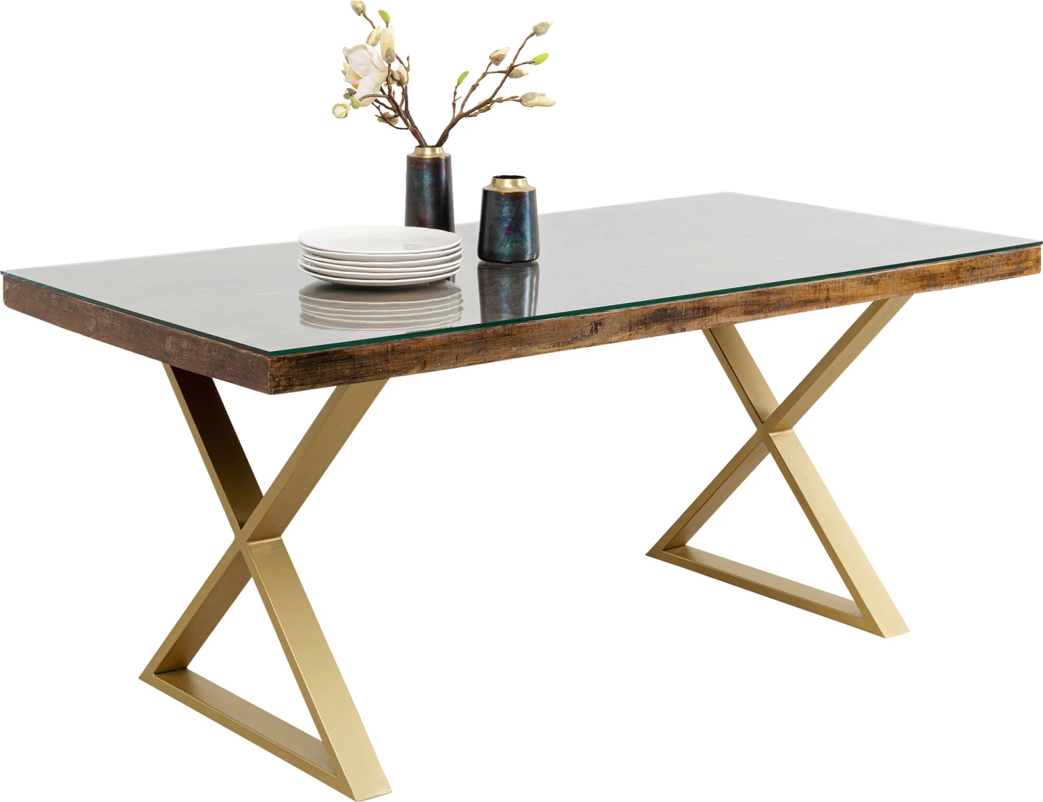 Gestell Tavola Cross Messing (2/Set) â Bild 4