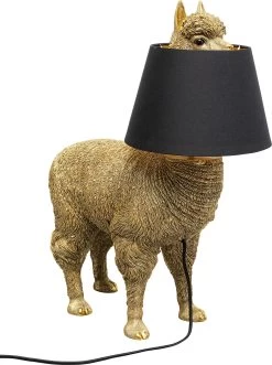 Tischleuchte Alpaca Gold 59cm