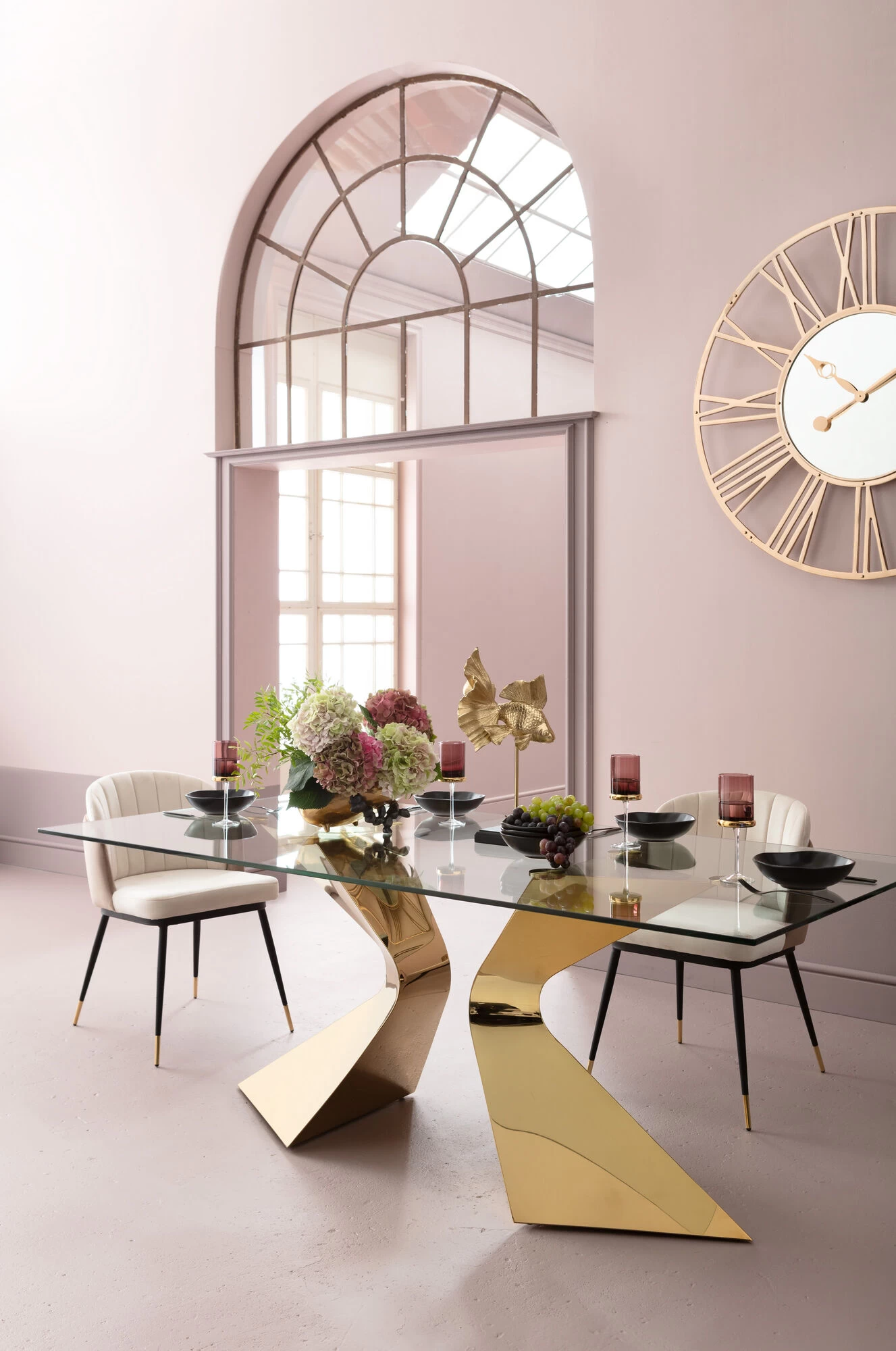 Tisch Gloria Gold 100x200cm – Bild 2